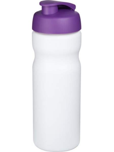 Borraccia sportiva con coperchio a scatto personalizzata Baseline Plus 650 ml